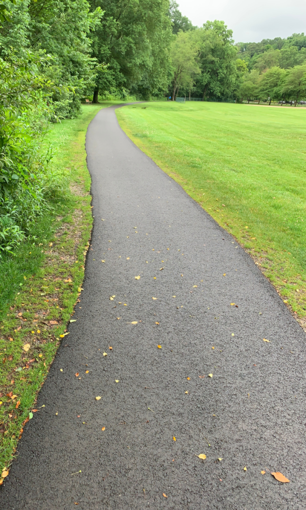 Paved pathway
