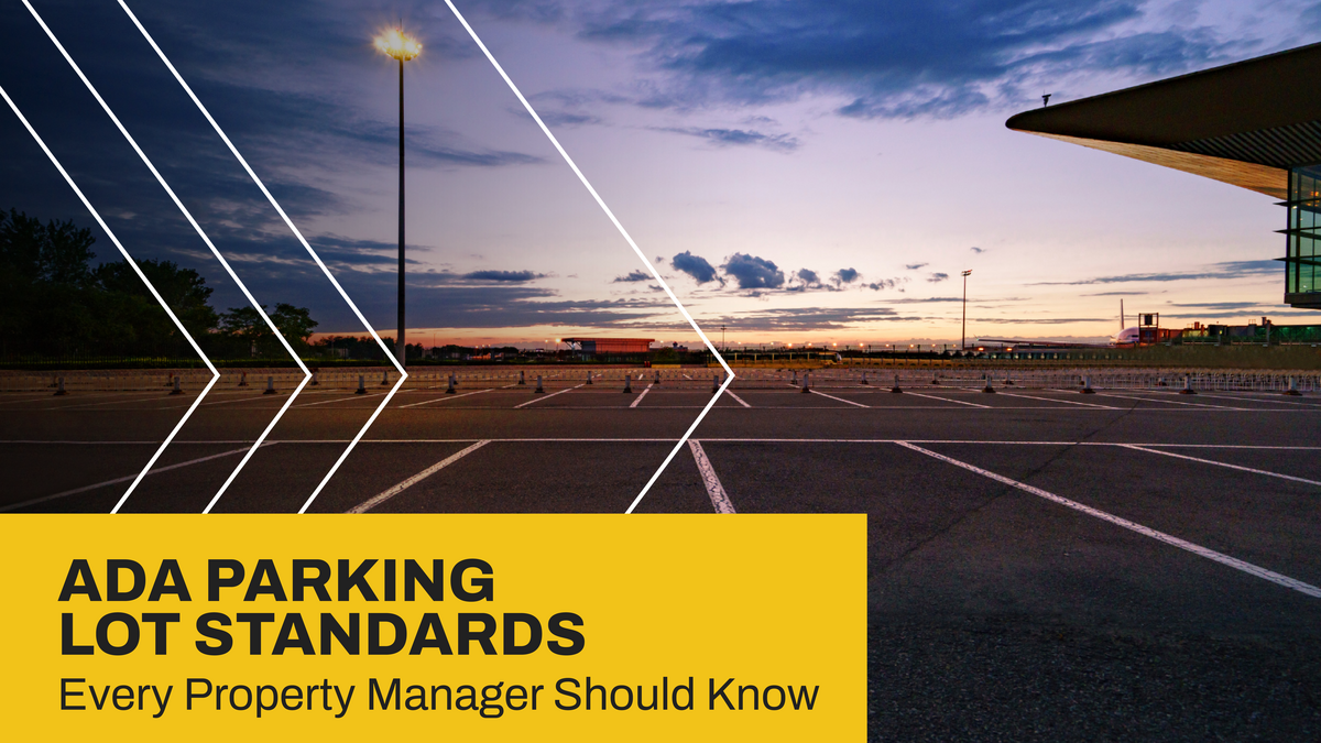 The ADA Parking Lot Standards Every Property Manager Should Know