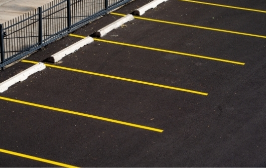 Parking lot spaces